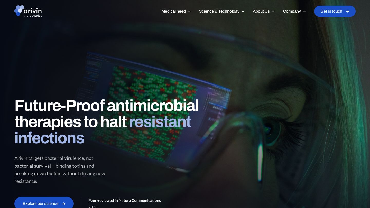 The question: Future-Proof antimicrobial therapies to halt resistant infections: the claim and one action before the fold.